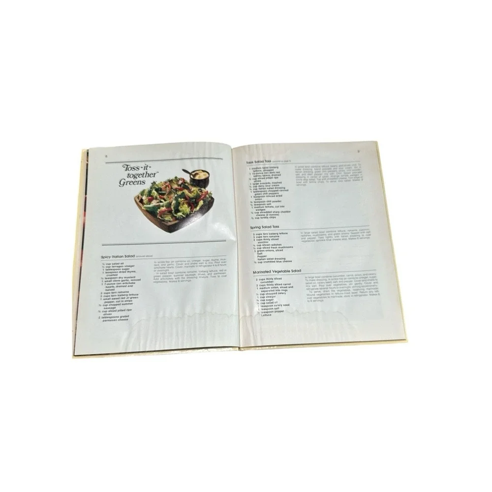 All-Time Favorite Salad Recipes Cookbook Better Homes & Gardens Vintage 1978